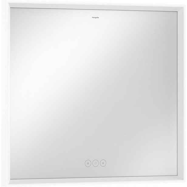 Led zrcadlo s dotykovým senzorem Hansgrohe Xarita E 80,6x70,6 cm bílá matná 54987700