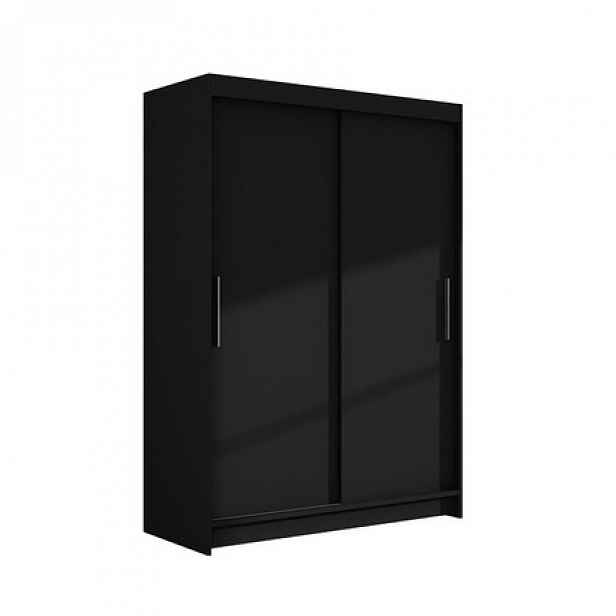 Šatní skříň MIAMI I černá šířka 120 cm