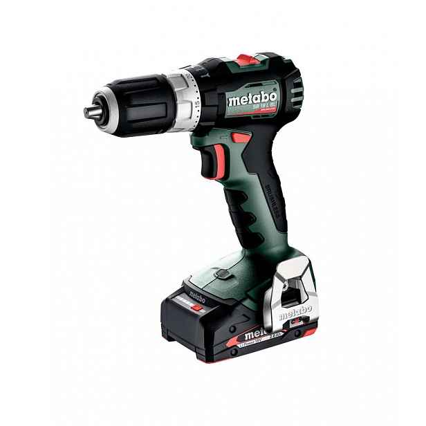Metabo - 18V AKU vrtačka s příklepem, 2x aku 2,0 Ah Li-Power, nabíječka 613157500