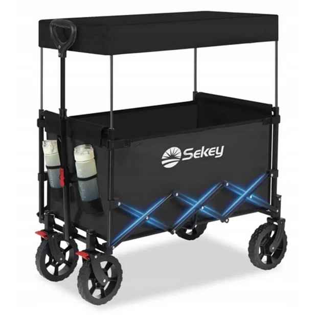 Skládací zahradní vozík Sekey FW89 150L 150 kg