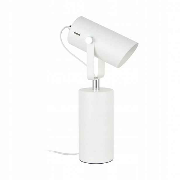 Stolní lampa Bílá Led Resi E27 Pohyblivá Moderní 40 cm Zuma Line