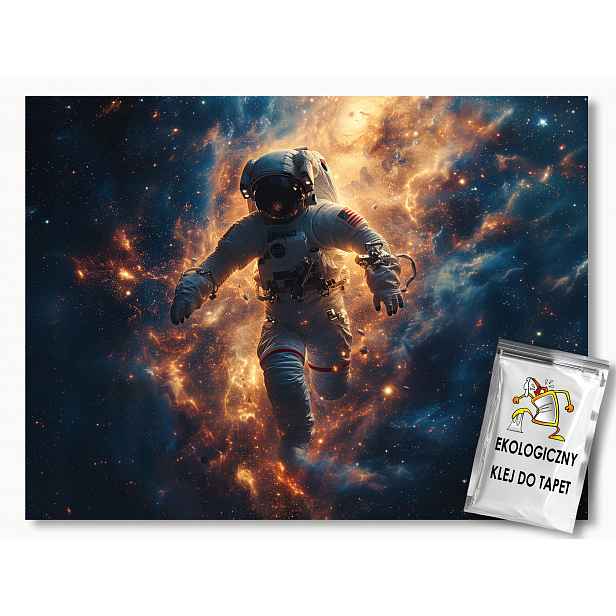 Fototapeta Flizelina Vesmír Objevitel Astronauta Procházka 368x254 130g