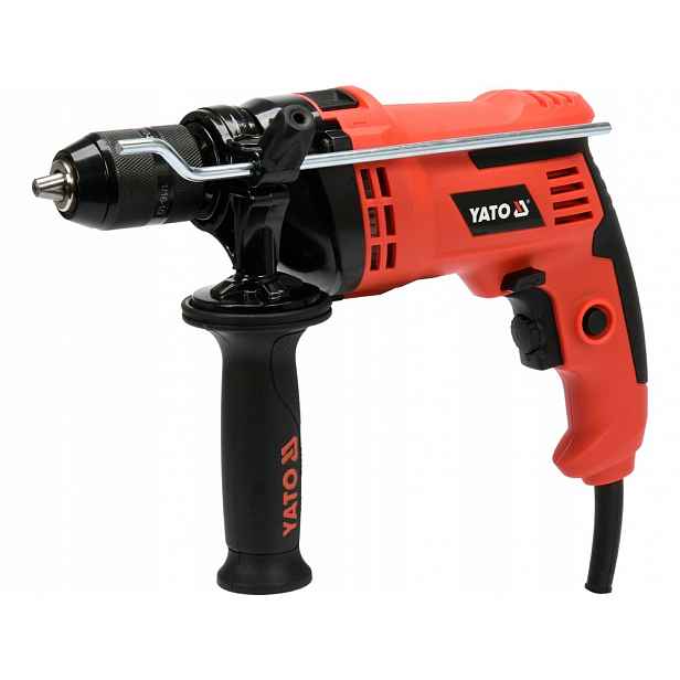 Příklepová vrtačka Yato YT-82036 810W 13 mm 2800 ot/min 44800 úderů 3 m rukojeť