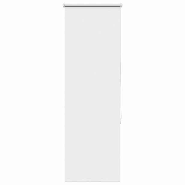 vidaXL Roleta zatemňovací bílá 45x175 cm šířka látky 40,7 cm polyester