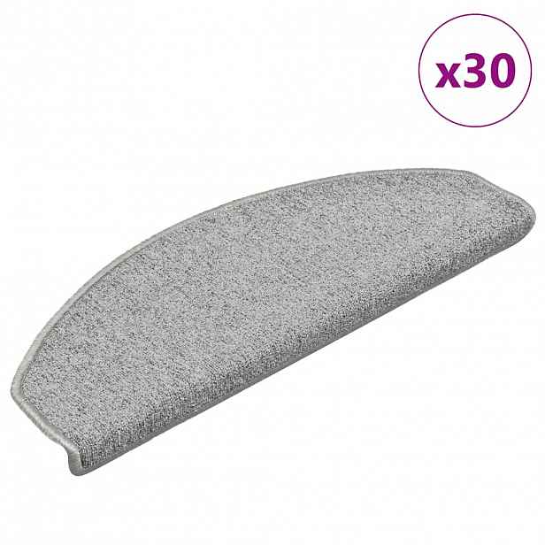 vidaXL Samolepicí schodové rohože 30 ks 65 x 24 x 4 cm Non-Slip