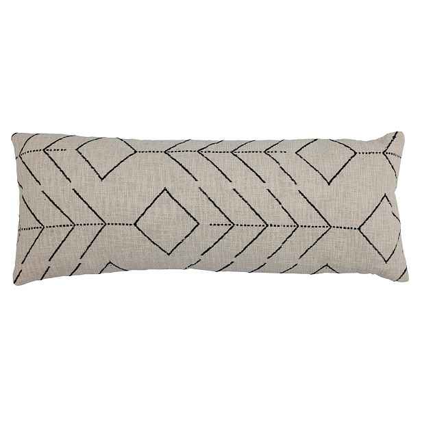 Bavlněný polštář 90x35 cm FANNI Bloomingville - přírodní