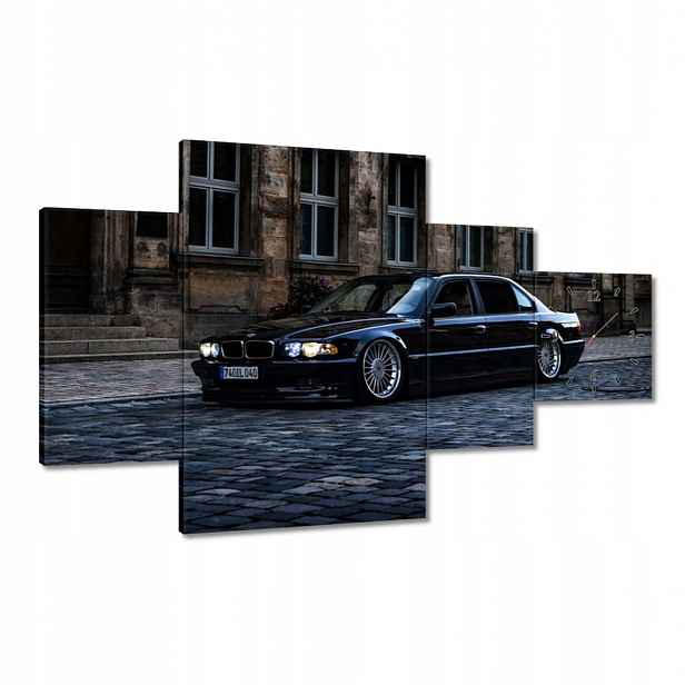Hodiny 130x80 Bmw 740IL Auto Buma