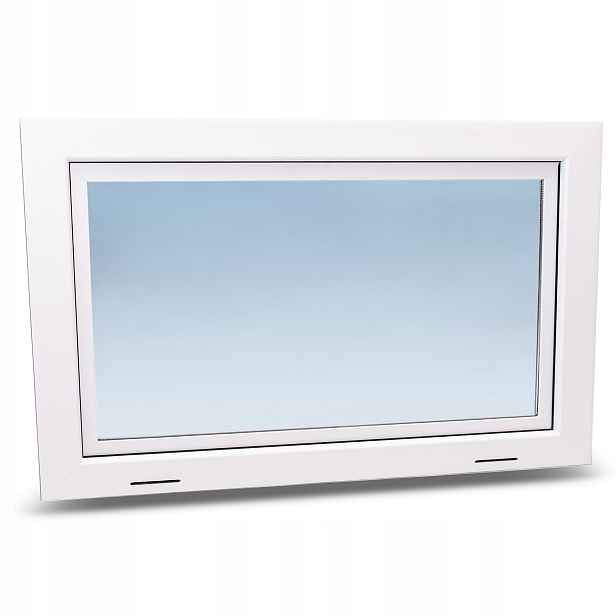 Pvc Okno 90x50 Hospodářské Piwnické Garážové Eko Výklopné 900x500 Bílé