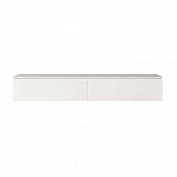 Selsey TV stolek Bemmi bílý 175/28/32 cm
