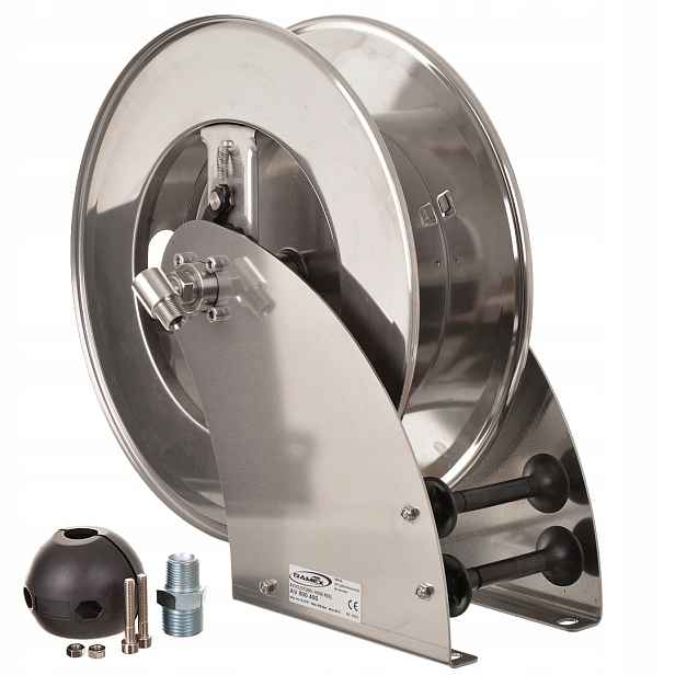 Buben automatický navíječ Inox na hadici 15 m nerezový 1/2" pro Ehrle