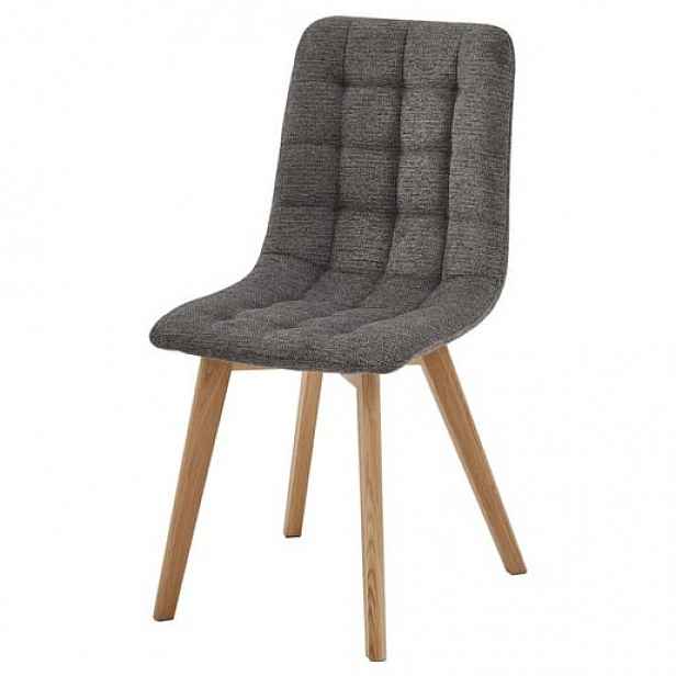 Jídelní židle Autronic šedá látka CT-291 GREY2