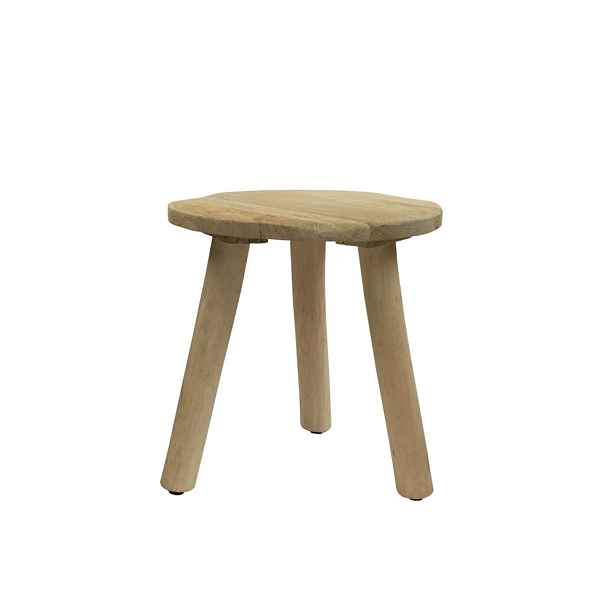 Kulatý eukalyptový stolek - Ø 32*36cm Mars & More