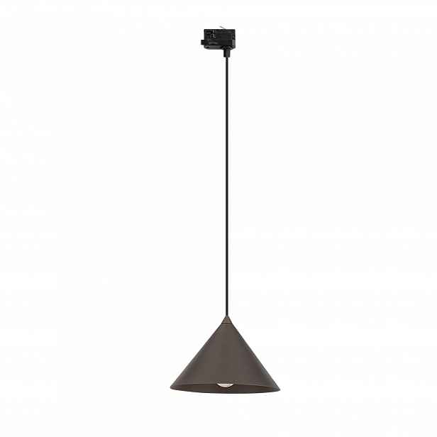 Svítidlo kolejnicové Zwis Tracer Cono Bronz Metal E27 15W Regulace Tk Lighting