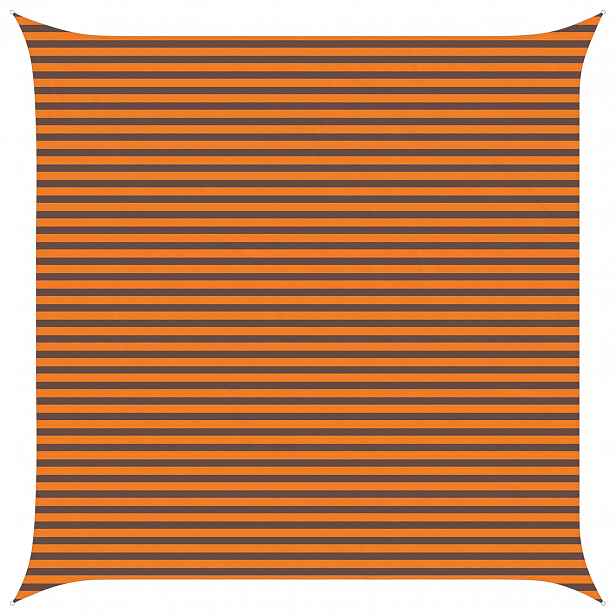 vidaXL Sluneční plachta 5 x 5 m 100% polyester Oxford Čtvercový