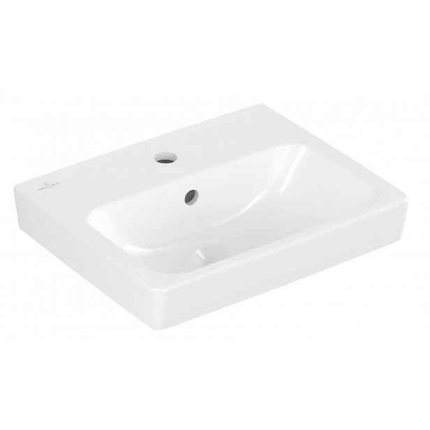 Villeroy & Boch Architectura - Umývátko 45x37 cm, s přepadem, otvor pro baterii, alpská bílá 43874501