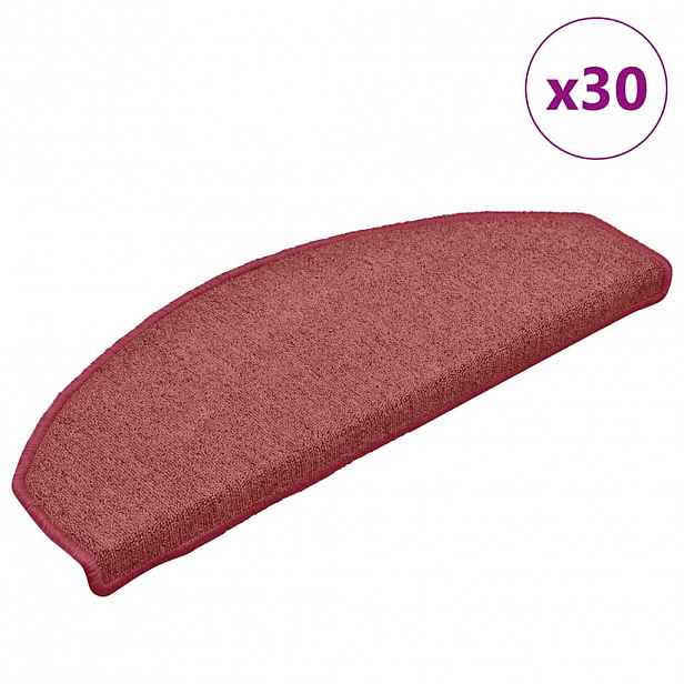 vidaXL Samolepicí schodové rohože 30 ks 65 x 24 x 4 cm Non-Slip