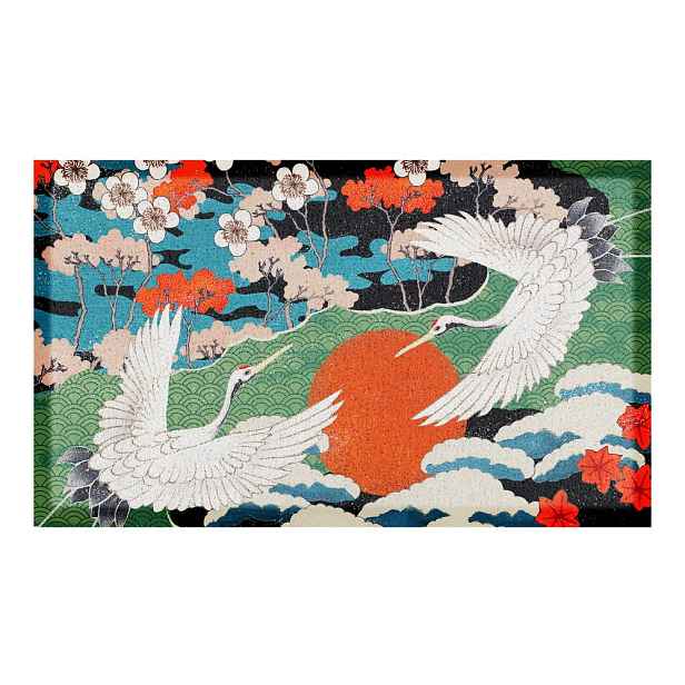 Rohožka 40x70 cm Japanese Bird – Artsy Doormats