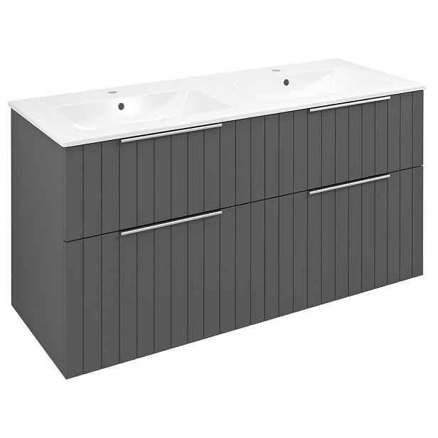 Sapho CIRASA STRIP umyvadlová skříňka 118,4x64x46cm, carina