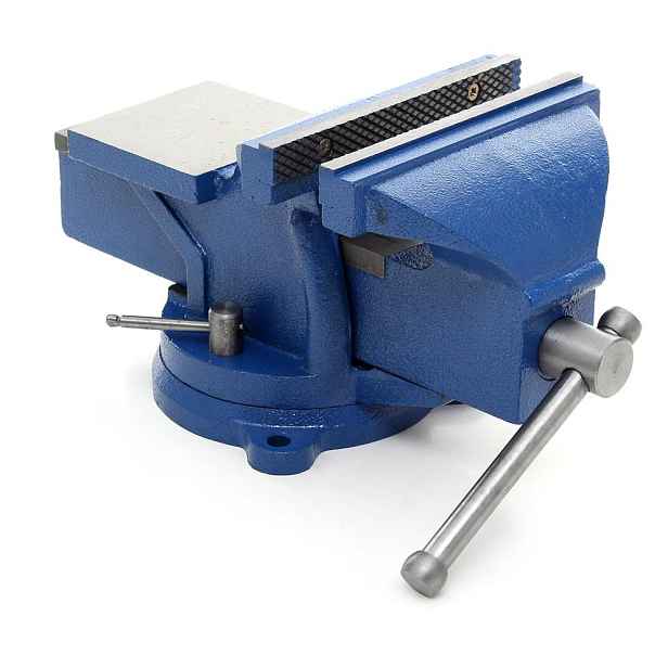 Otočné svěráky 250 mm s kovadlinou Kraft&dele KD1105
