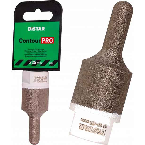 Diamantová fréza Distar Gf-v 25/10 M14 pro keramické dlaždice