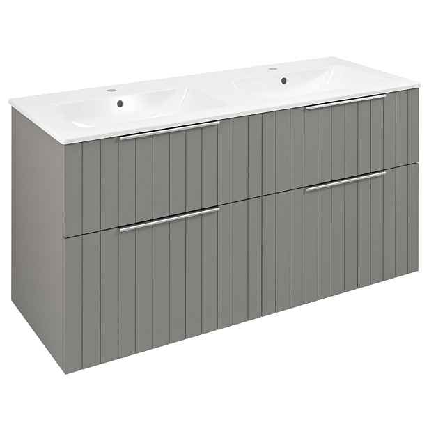 Sapho CIRASA STRIP umyvadlová skříňka 118,4x64x46cm, agila