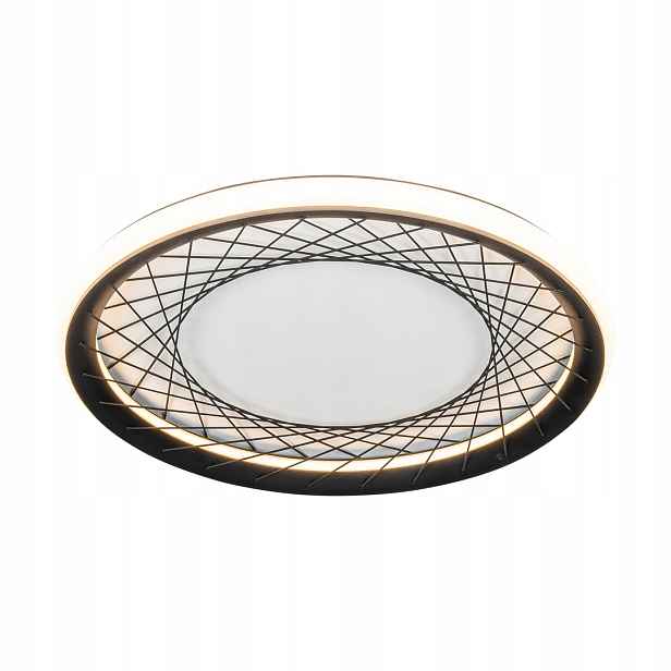Stropní Svítidlo 38W Nest černý/bílý 51 cm Milagro moderní stropní