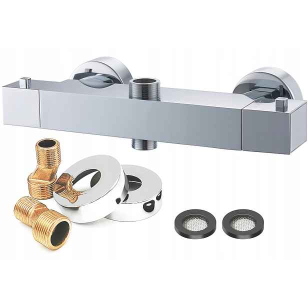 Sprchová Termostatická Sprchová Baterie Koupelnový Termostat Chrom