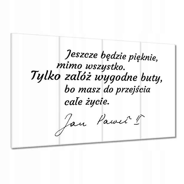 Obrazy 120x80 Citáty Jan Pavel 2 Druhý