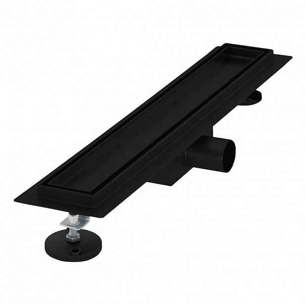LuxeBath SPRCHOVÁ VÁNA 50 cm černá