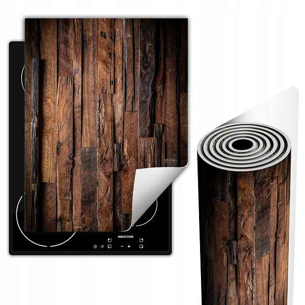 Ochranná Podložka Na Sporáky Dekorace 40x52 cm Dřevo Bronz