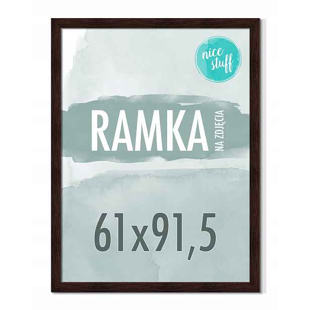 Rámeček 61x91,5 Rámeček Na Fotografie Plakát Rámečky na fotografie Wenge tmavě Hnědá