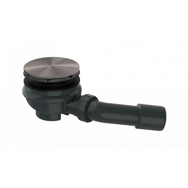 Axor Staro - Odtoková souprava průměr 90 mm, kartáčovaný černý chrom 42542340