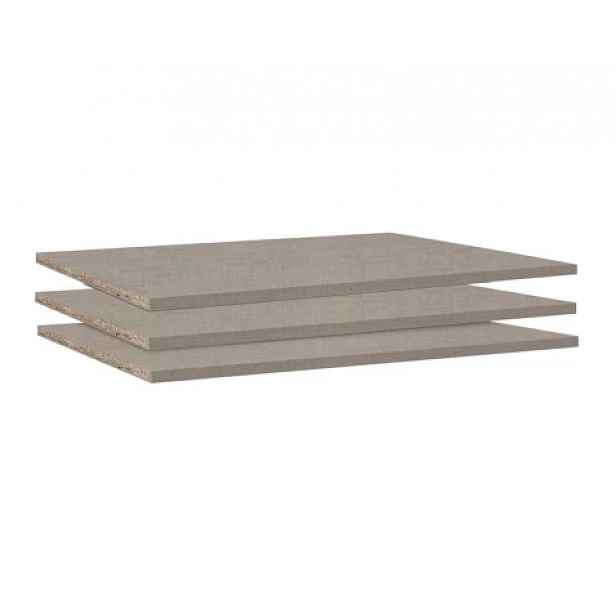 Set polic do skříně 88 cm 3 ks