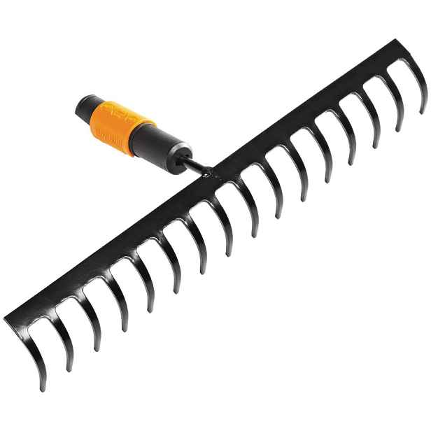 Hrábě 16 Zubů Ocelová Hlava 40 CM Pro Země Trávníku