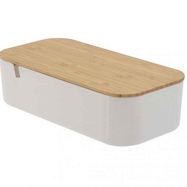 Kosmetický organizér se zrcadlem Bamboo, 26 x 13 x 7 cm