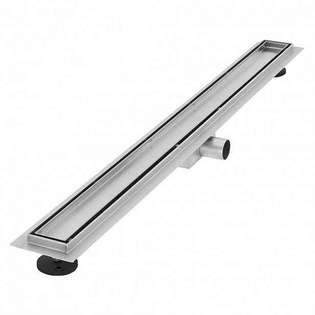 LuxeBath SPRCHOVÁ VÁNA 90 cm stříbrná