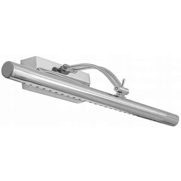 Nástěnné Svítidlo Nad Zrcadlo Do Koupelny, Stříbrné, Integrovaný Led Zdroj, 9 W, Chrom