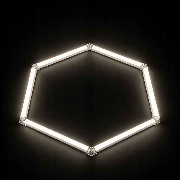 Panel hexagon Led bílý 4000K 42W auto studio HEX1 92x79 Cm
