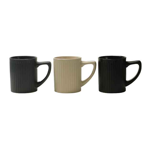 PROHOME - Hrnek keramický 8x9,7cm různé barvy