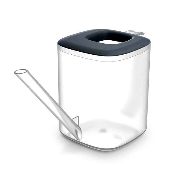 Prosperplast Plastová konvička TUBIOS transparentní/antracitová, varianta 1,6 l