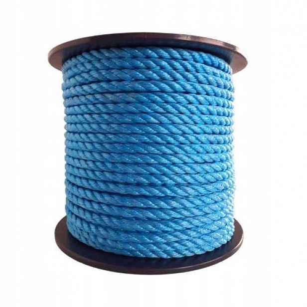 Šňůra stáčená Pp 4 mm, 200 m, modrá, Enpro