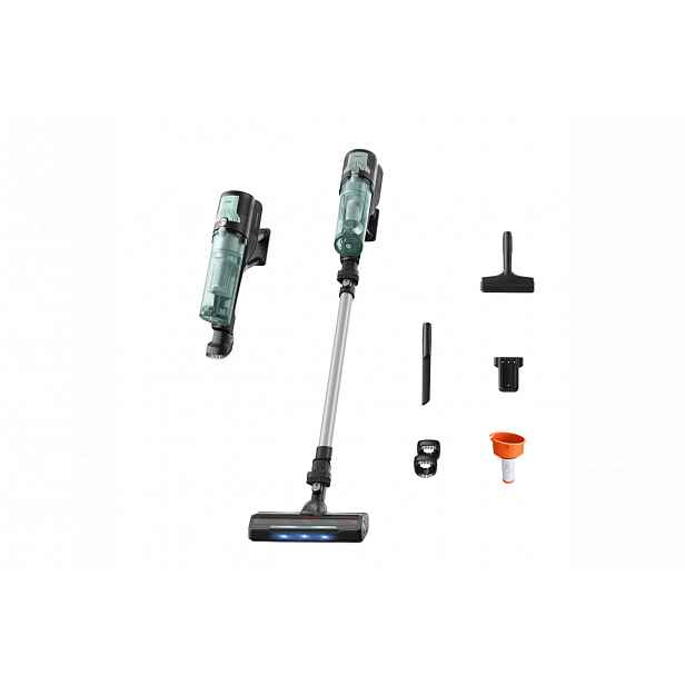Tyčový vysavač Rowenta X-Force 8.80 Allergy 100 AW RH1832E0 Tyrkysový/Stříbrný