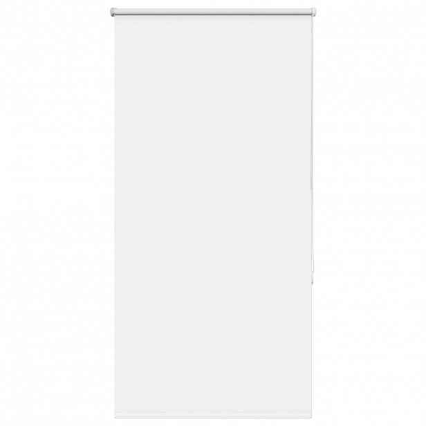 vidaXL Roleta zatemňovací bílá 80x175 cm šířka látky 75,7 cm polyester