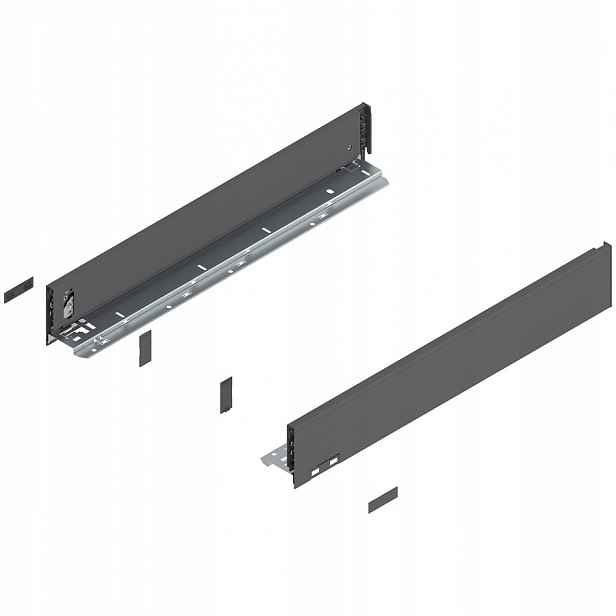 Blum 770M5502S Legrabox Pure boky M 550 mm antracit
