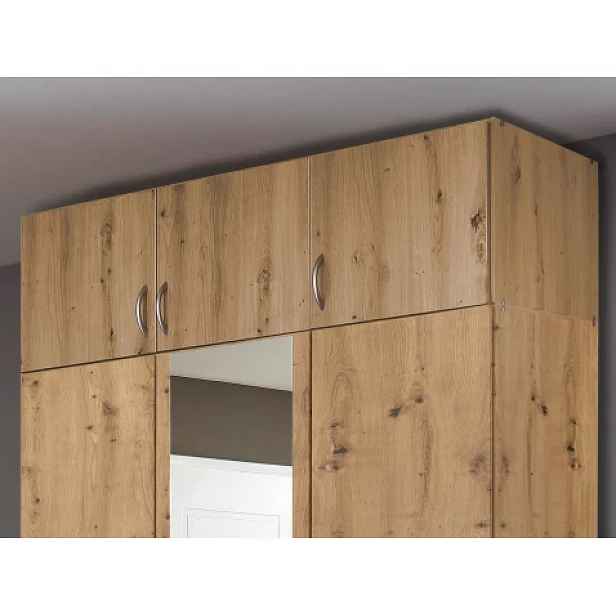 Skříňový nástavec Case, 136 cm, dub artisan