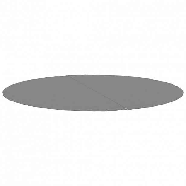 vidaXL Podložka pod bazén Ø 244 cm (1 mm) Netkaná tkanina Světle šedá