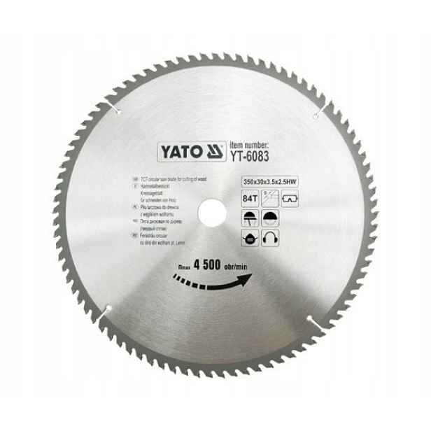 Kotoučová pila 350x84x30 mm YT-6083 Yato