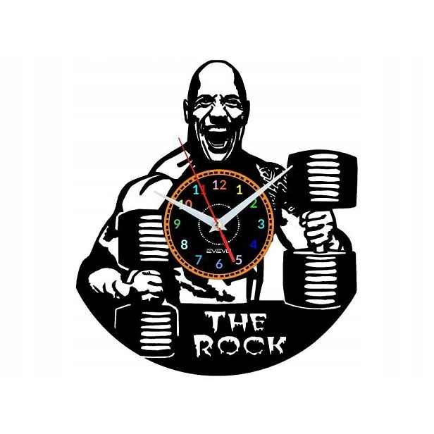 Dwayne Johnson The Rock Nápad na Dárek Nástěnná Dekorace z vinylové desky