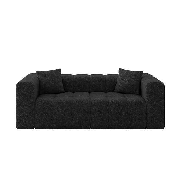 ALTDECOR POHOVKA 2-MÍSTNÁ DONY-2 232x90x71 cm Černá Žinylka