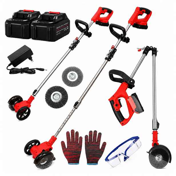 RealG RC-K-2573 Akumulátorový kartáč na čištění spár a dlažby 18,5 V